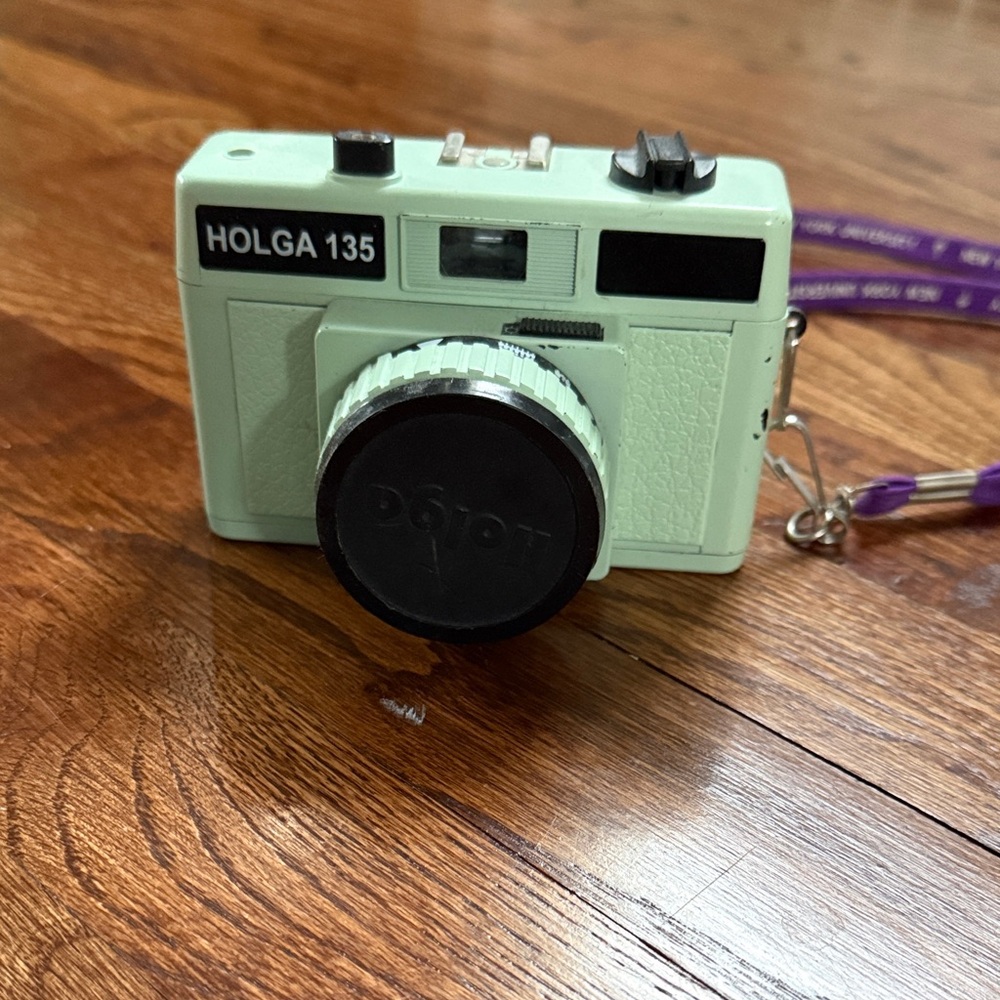 Holga 135 Mint Green Lomography camera